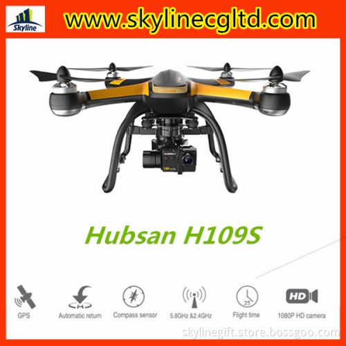 Hot selling FPV RC drone quadcopter Hubsan H109s with HD camera for aerial photography 30 Minutes flight time